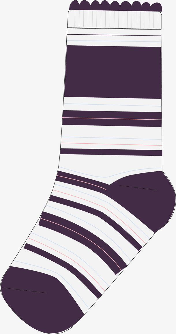 矢量创意袜子素材图