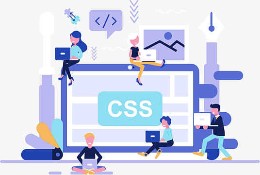 卡通手绘电脑商务办公插画