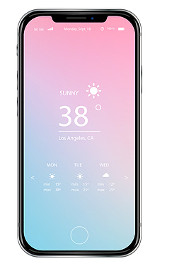 时尚手绘iPhoneX手机产品实物