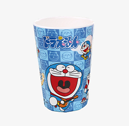 产品实物卡通蓝色牙杯