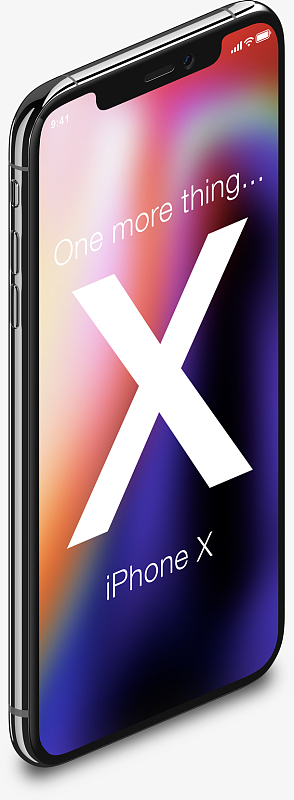 时尚iphonex全面屏产品实物