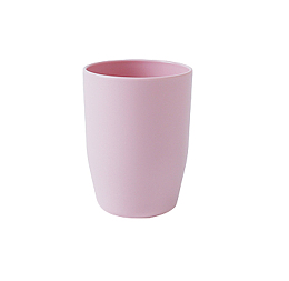 产品实物粉色牙杯