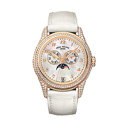 白色手表女表百达翡丽腕表