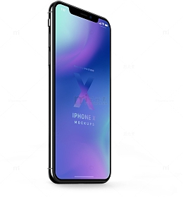 时尚iPhoneX手机全面屏电子产品