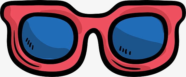 夏天气息卡通墨镜