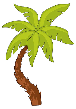 椰树插画