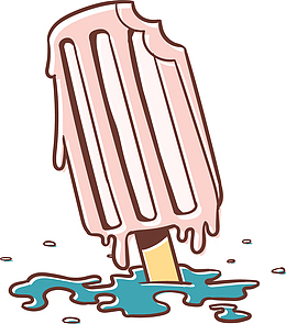 冰块pngaipng矢量图香芋味的冰淇淋pngepspng巧克力糖霜卡通蛋糕pn