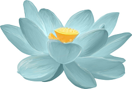 手绘莲花