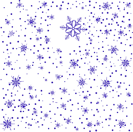 唯美紫色雪花