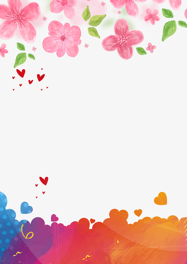 小清新拍照框免抠素材免费下载_觅元素51yuansu.com