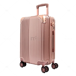金粉色拉杆旅行箱