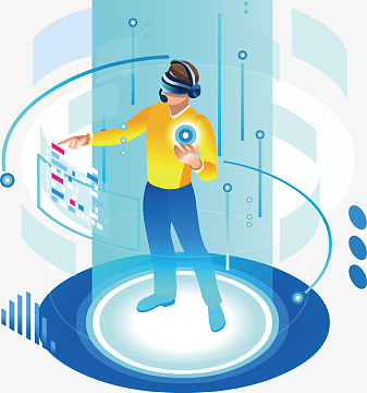 商务科技vr眼镜