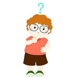 戴眼镜疑问的女士