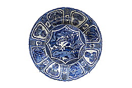 一个中国风的盘子