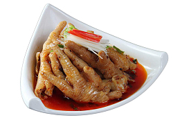 三角形美味入味卤凤爪