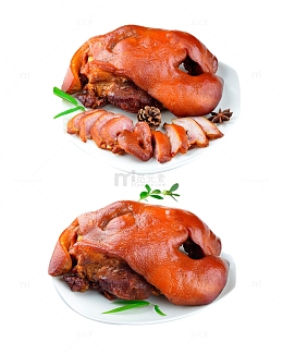美味的猪头肉实物图