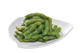 三角盘子美味盐水毛豆
