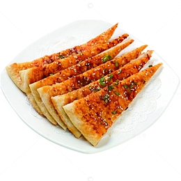 一盘美味的酱香饼