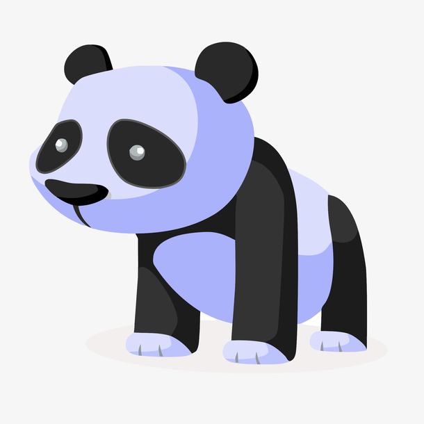 关键词 : 矢量,手绘,动物,爬行,黑白,熊猫,可爱,创意,时尚,卡通,png免