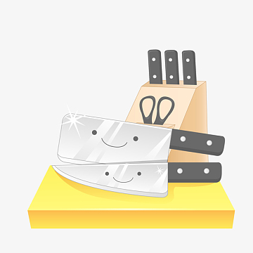 元素png大刀矢量图png菜刀矢量图png卡通刀具psdpng厨房刀具3d矢量图e