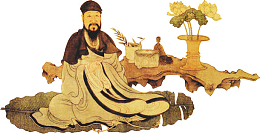 古代老人像