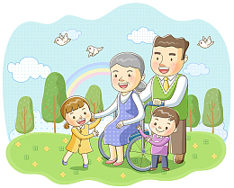 公园亲子欢聚时光