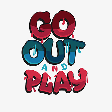 创意英文手绘卡通