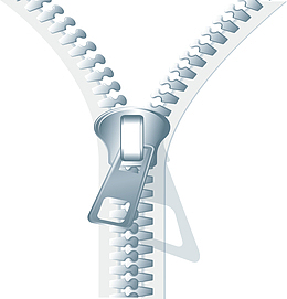 服装拉链齿轮图