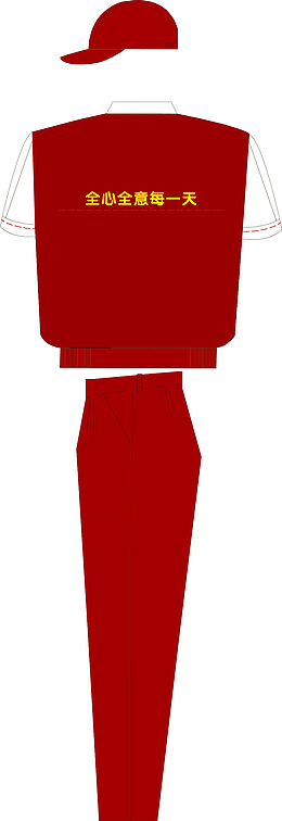 快递员夏装服饰