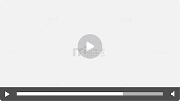 灰色播放标志