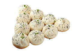 三角形美味上海生煎包