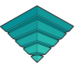 五层金字塔