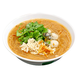 鸡丝海鲜面