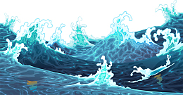 世界海洋日波涛汹涌
