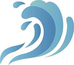 世界海洋日汹涌海浪
