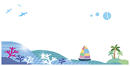 海洋纹理装饰插图