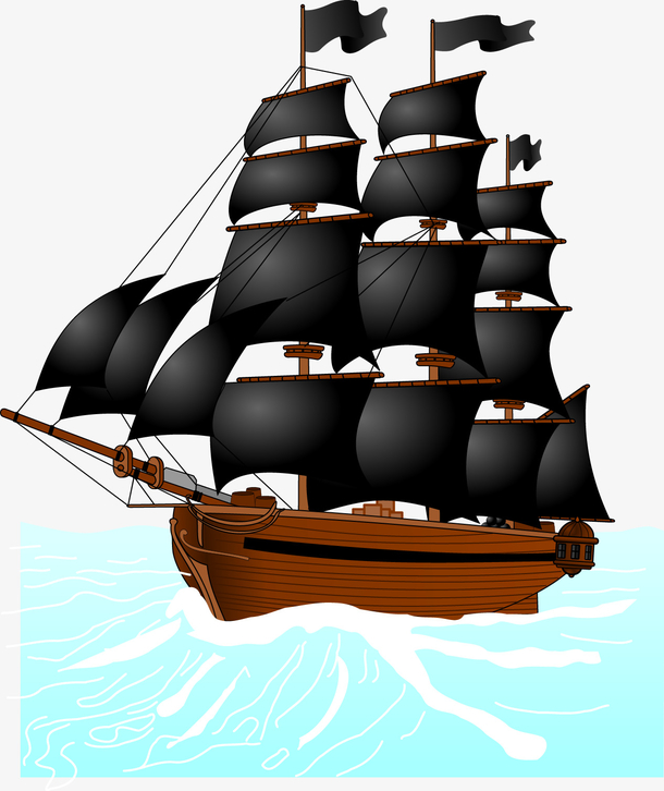 矢量船只素材免费下载_觅元素