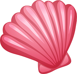 世界海洋日卡通贝壳