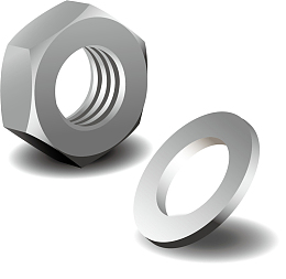 细小的螺母五金反光配件