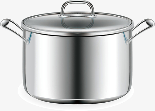 铁锅卡通素材_铁锅卡通图片元素-觅元素