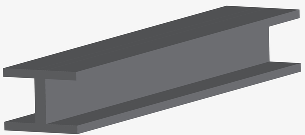 斜面卡通矢量钢材