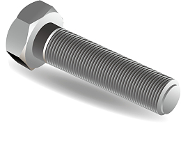 细长的写实反光五金配件