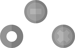 金属五金灰色螺帽