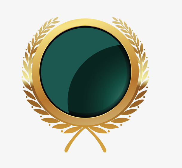 矢量卡通扁平化质感金属框