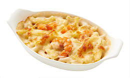 虾仁海鲜焗饭PNG