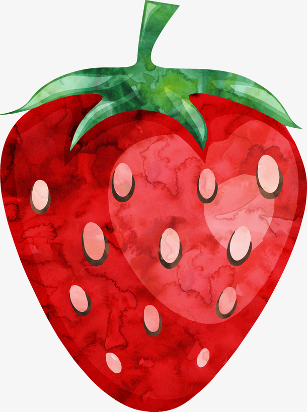 红色的草莓