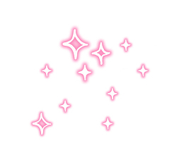 粉色菱形星星