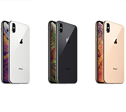 iPhoneX黑金白三色展示