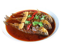 一盘家常炖黄鱼