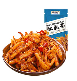 辣味蜀道香鱿鱼条儿